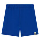 Blue Logo Shorts, 3, hi-res