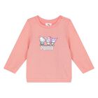 Younger Girls Pink Logo Hello Kitty Tracksuit, 1, hi-res