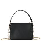 Girls Black Logo Handbag, 5, hi-res