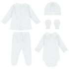 White & Blue Dots Baby Gift Set, 3, hi-res