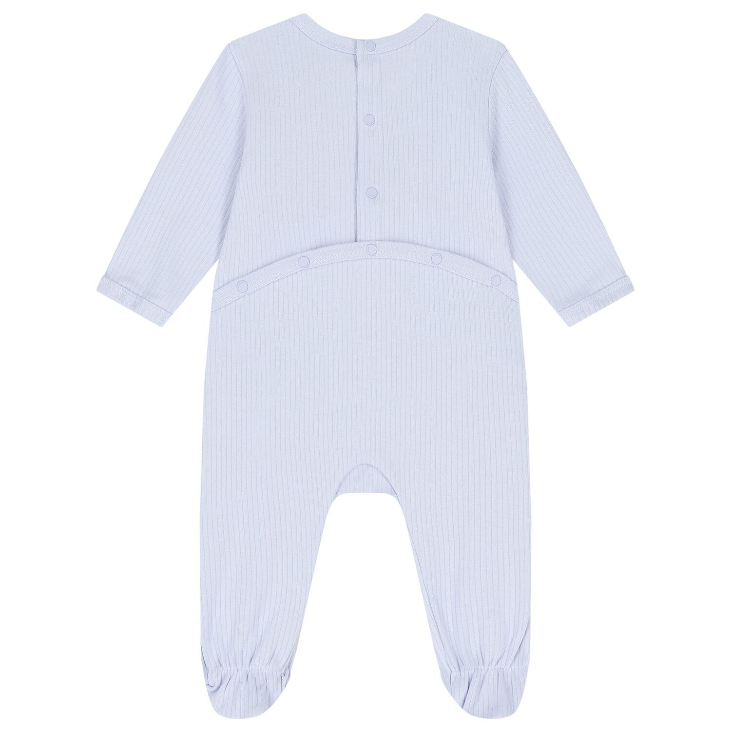 Baby Boys Blue Logo Babygrow Gift Set, 1, hi-res