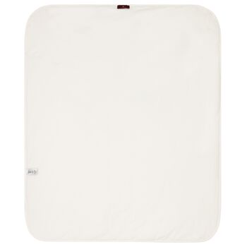 Ivory & Gold Logo Baby Blanket