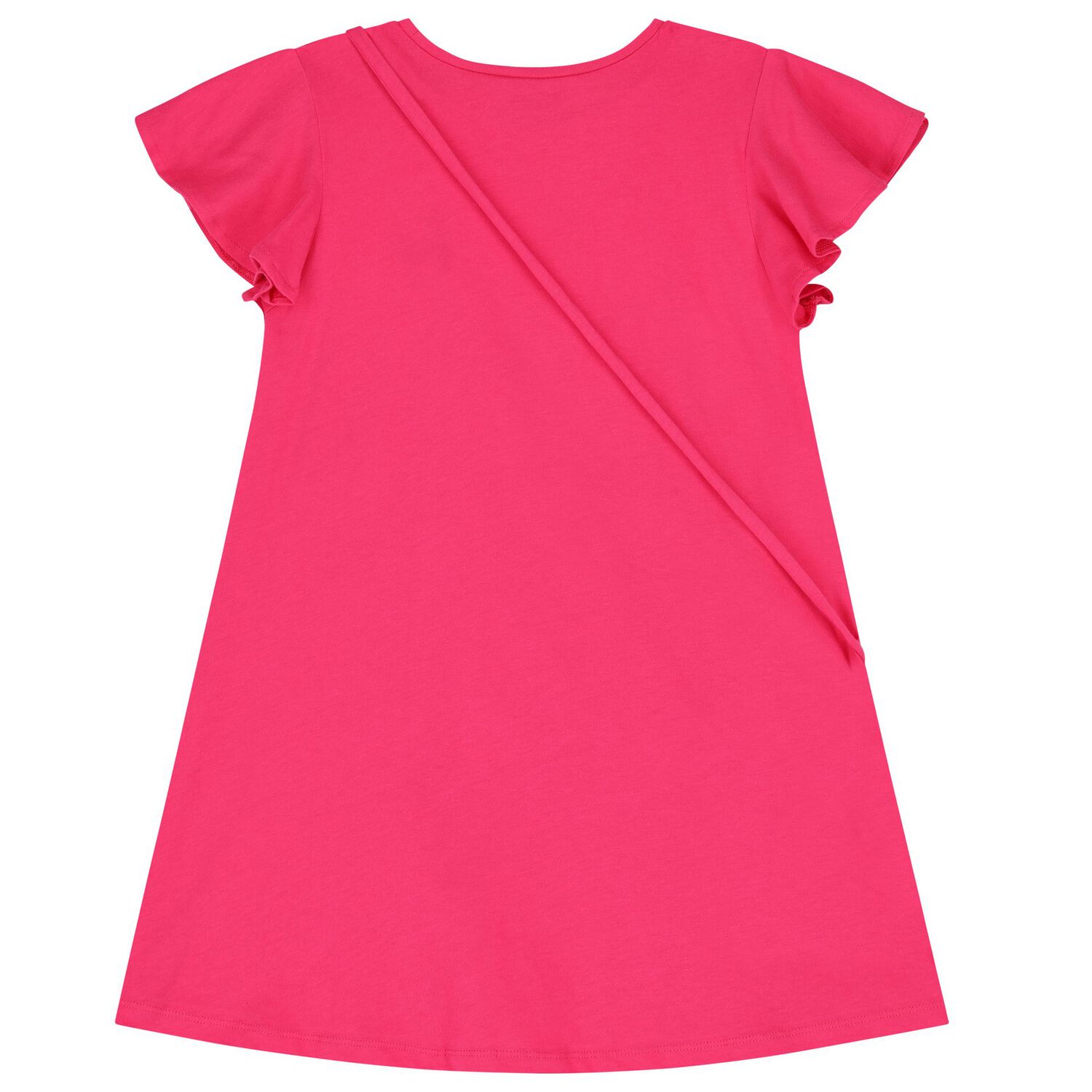 Girls Pink Dress & Bag Set, 1, hi-res image number null