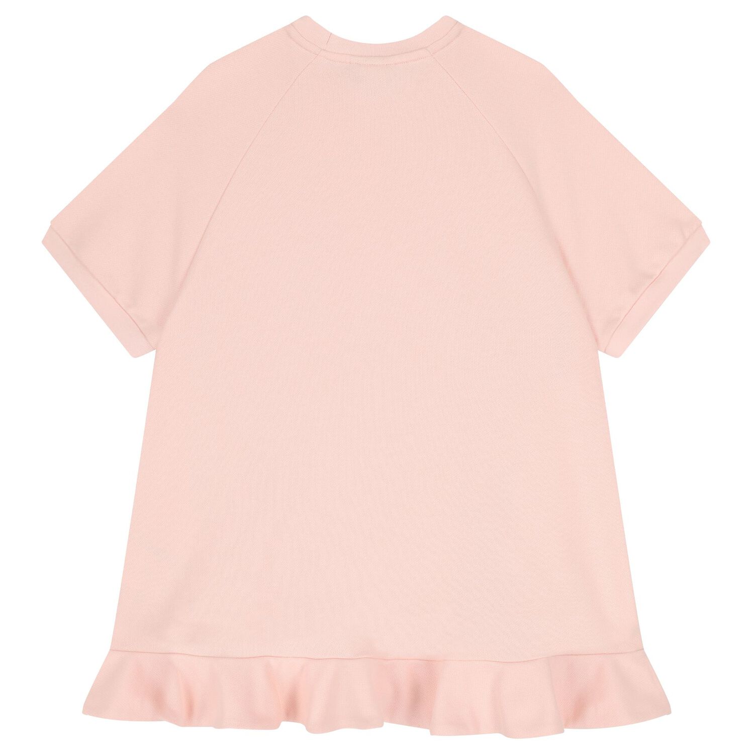 Girls Pink Logo Dress, 1, hi-res