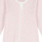 Baby Girls White & Pink Babygrows ( 2 Pack ), 5, hi-res