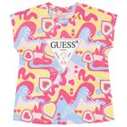Girls Multi-Coloured Logo T-Shirt, 2, hi-res