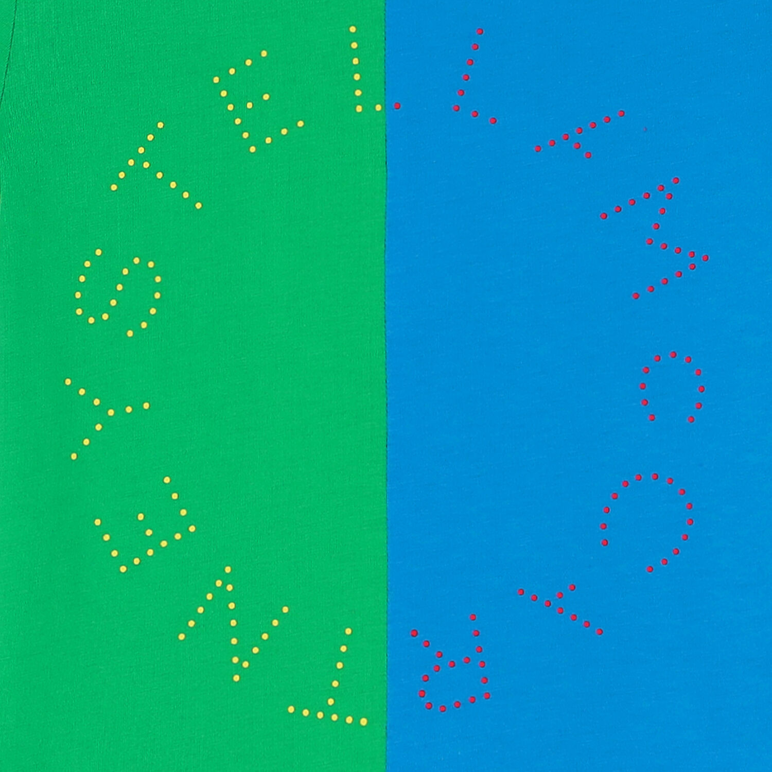 Girls Green & Blue Logo T-Shirt, 1, hi-res