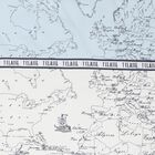 Baby Boys White, Blue & Navy Blue Geo Map Nest, 1, hi-res