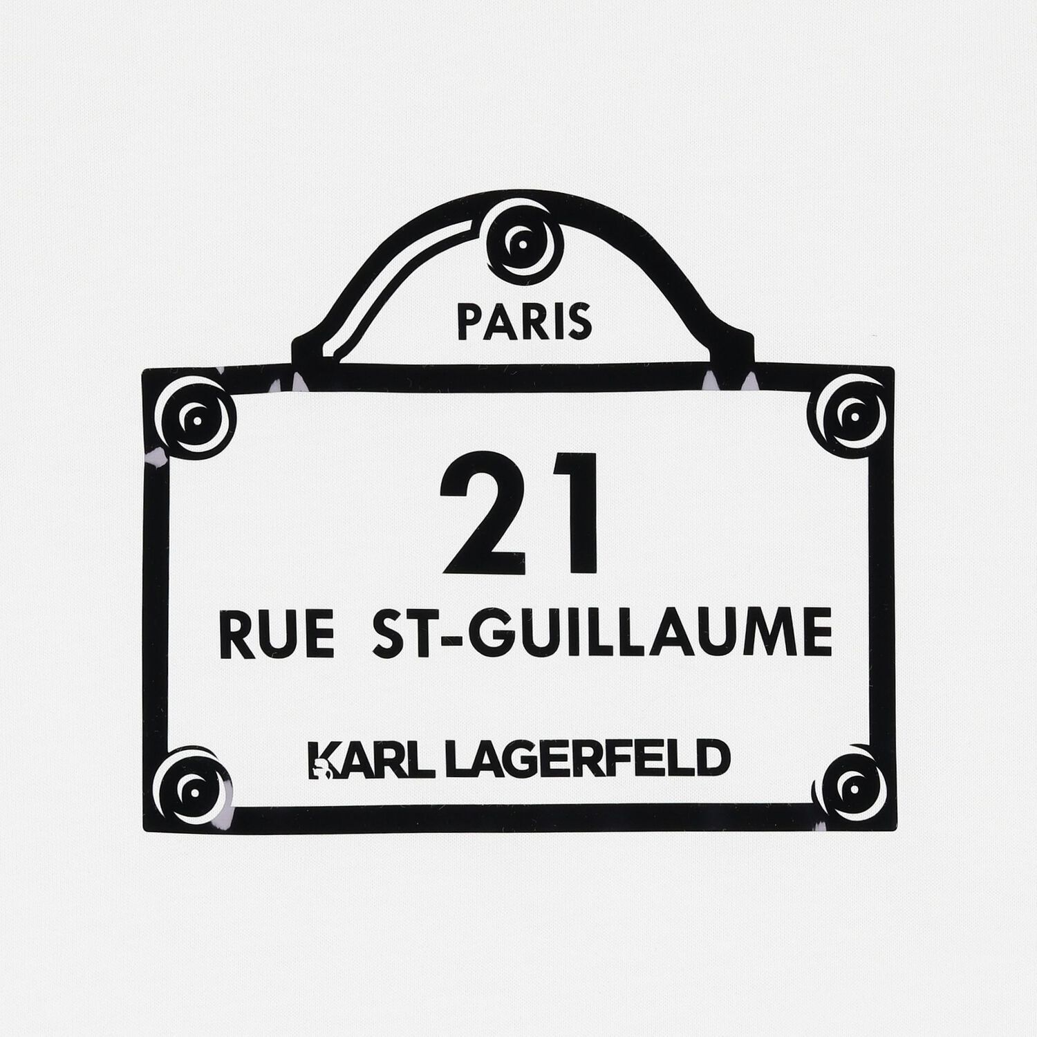 Girls White Logo T-Shirt, 1, hi-res