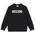 Black Logo Sweatshirt, 1, hi-res