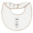 White Red Panda Logo Baby Bodysuit Gift Set, 1, hi-res