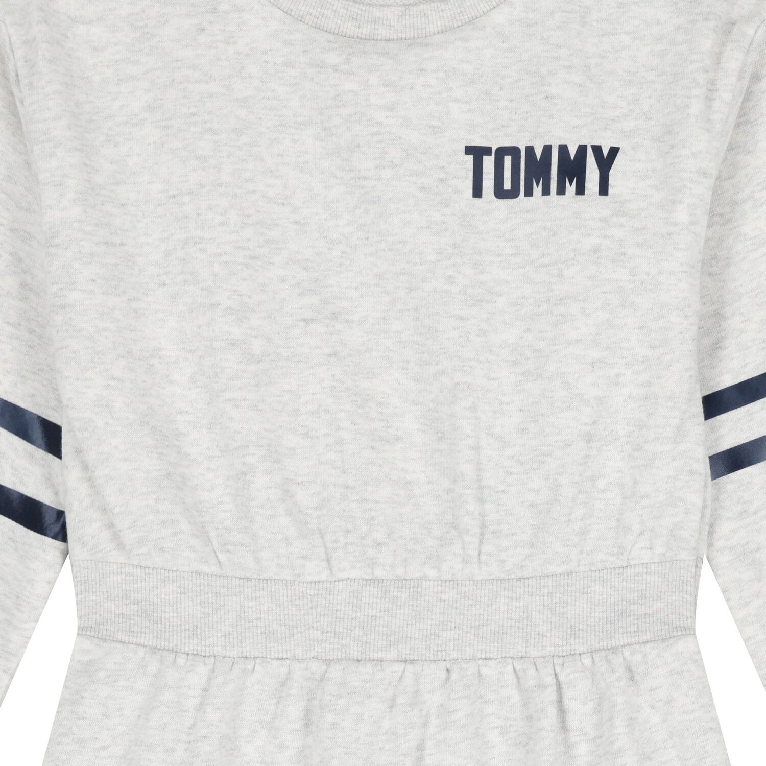 Girls Grey Logo Dress, 1, hi-res image number null