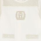 Ivory & Gold Logo Babygrow Gift Set , 1, hi-res