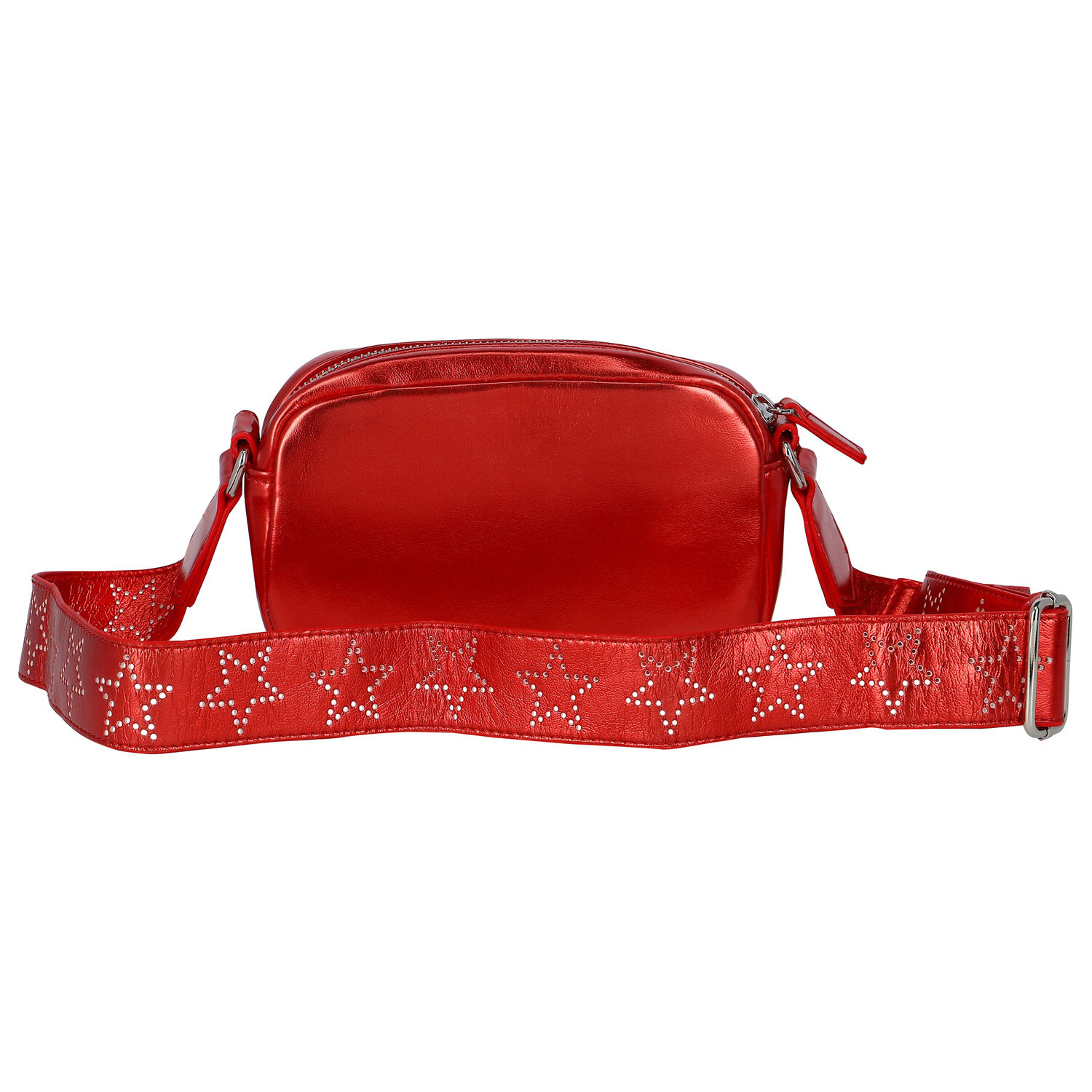 Girls Red & Multicolor Star Bag, 1, hi-res