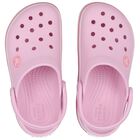 Girls Pink Crocband Clog Sandals, 1, hi-res