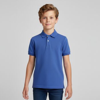 Boys Blue Polo Shirt