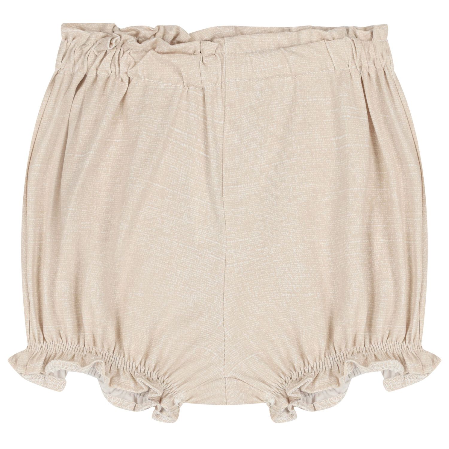 Baby Girls Ivory & Beige Shorts Set ( 2-Pack ), 1, hi-res
