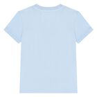 Younger Boys Blue Cotton Shorts Set, 2, hi-res