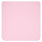 Baby Girls Pink Bunny Baby Blanket, 3, hi-res
