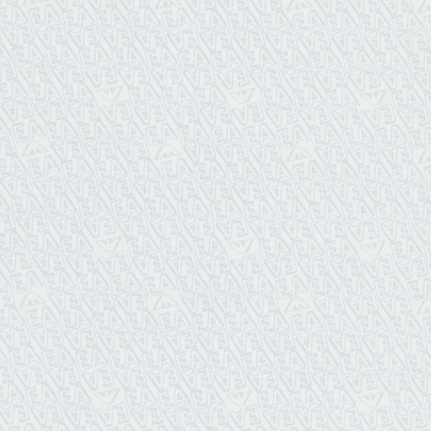 Baby Boys Ivory & Blue Logo Blanket, 6, hi-res