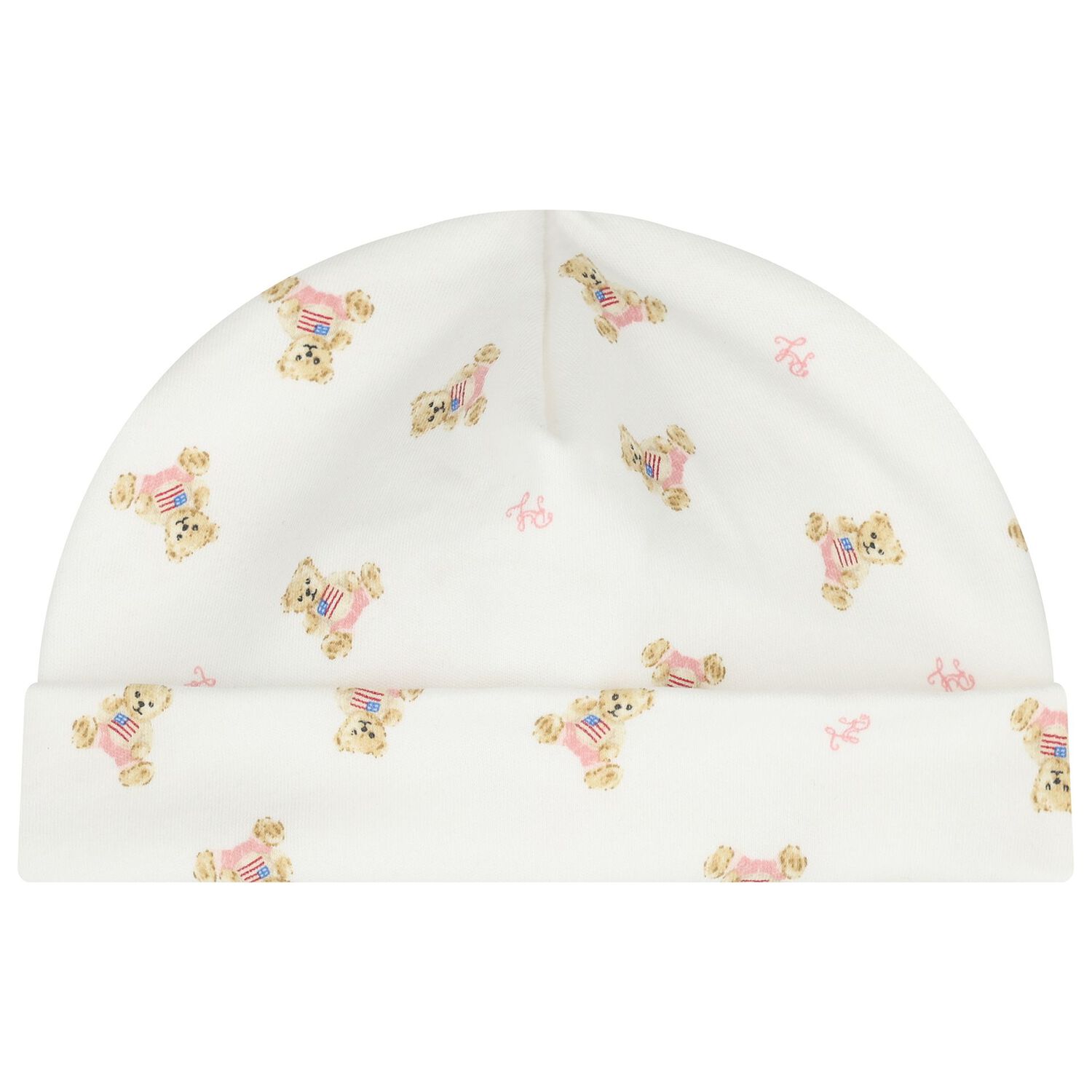 Baby Girls White Polo Bear Babysuit & Hat Gift Set, 1, hi-res