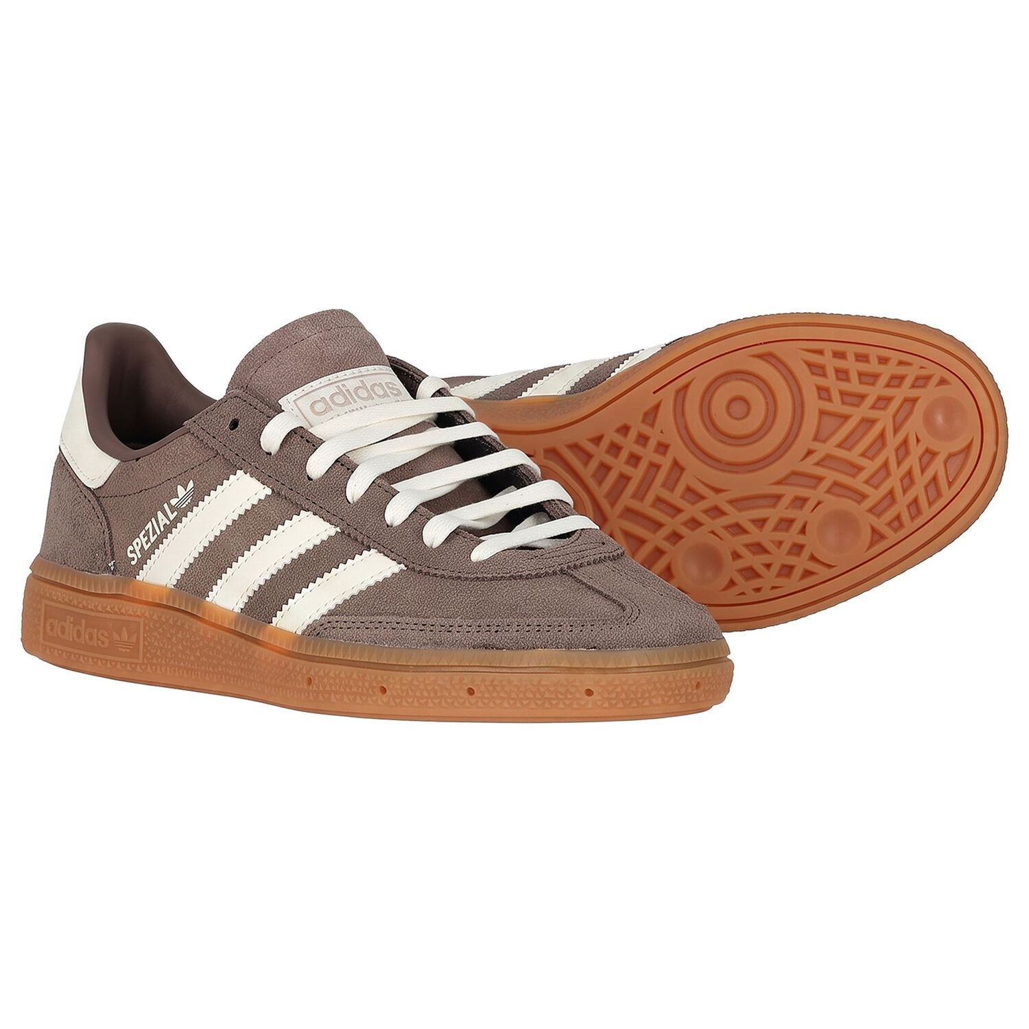Beige Logo Handball Special Trainers, 1, hi-res