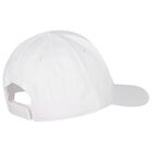 Baby Boys White Logo Cap, 2, hi-res