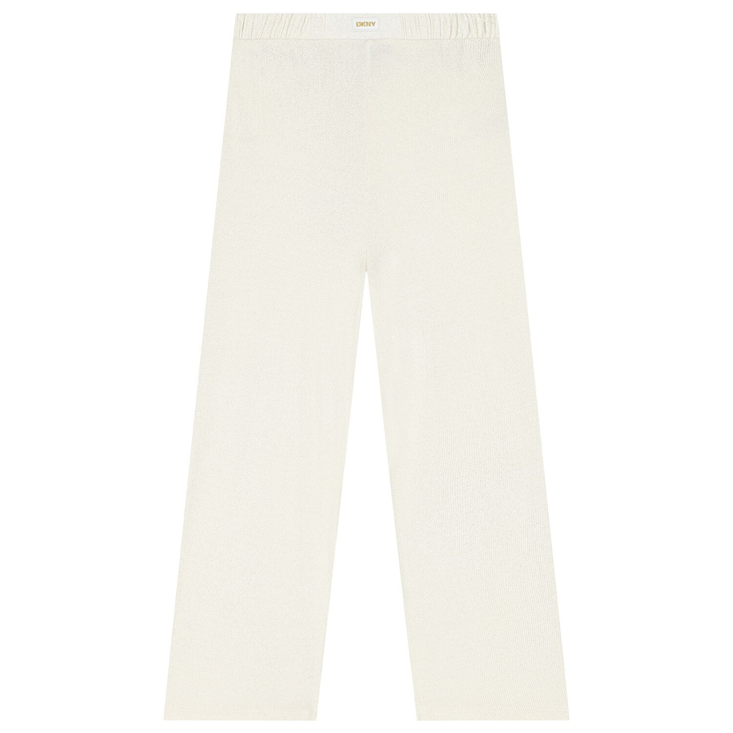 Girls Gold Logo Trousers, 1, hi-res
