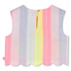 Girls Multi-Coloured Stripes Blouse, 1, hi-res