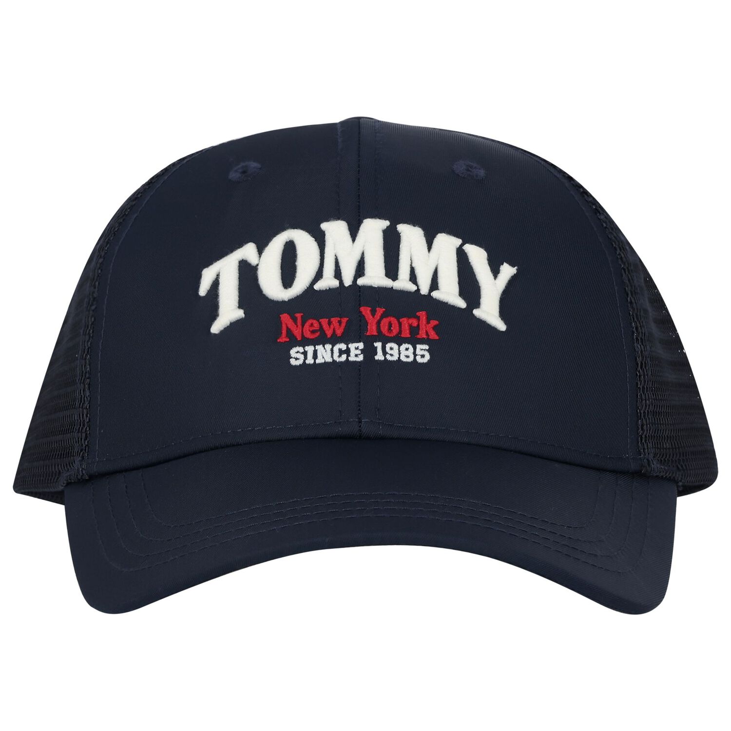 Boys Navy Blue Logo Cap, 1, hi-res