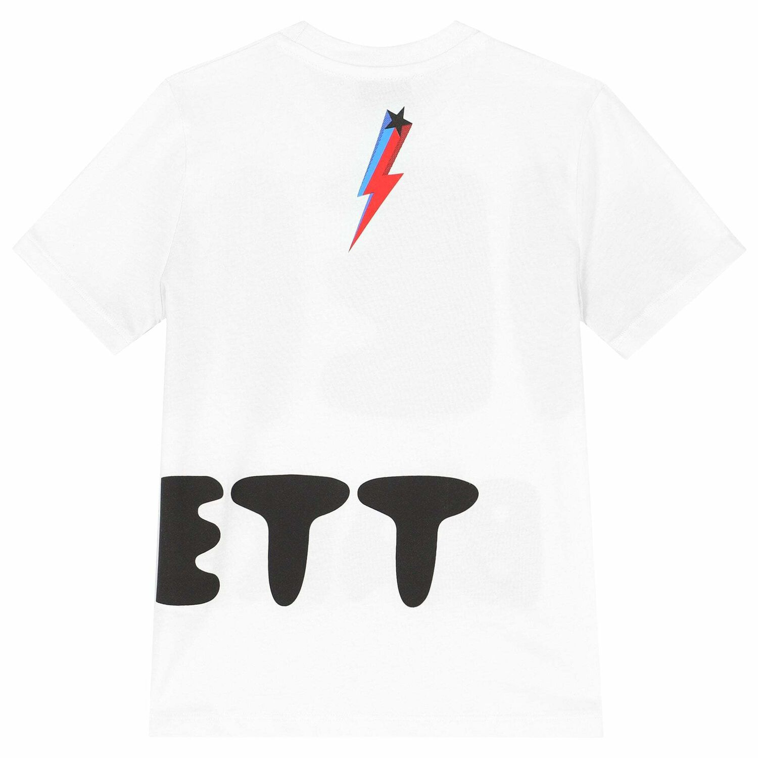 Boys White Logo T-Shirt, 1, hi-res