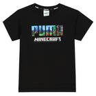 Boys Black Logo T-Shirt, 2, hi-res