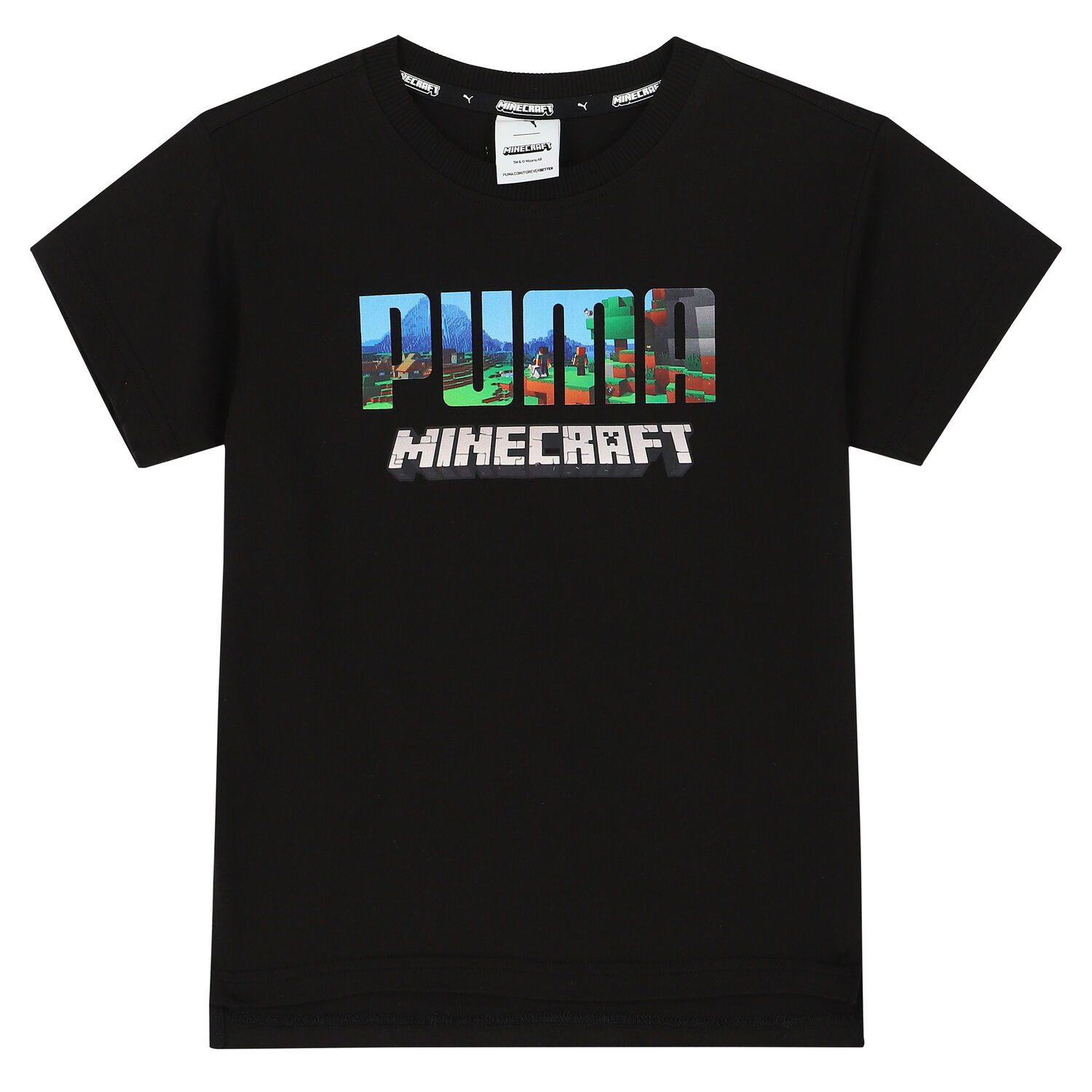 Boys Black Logo T-Shirt, 2, hi-res image number null