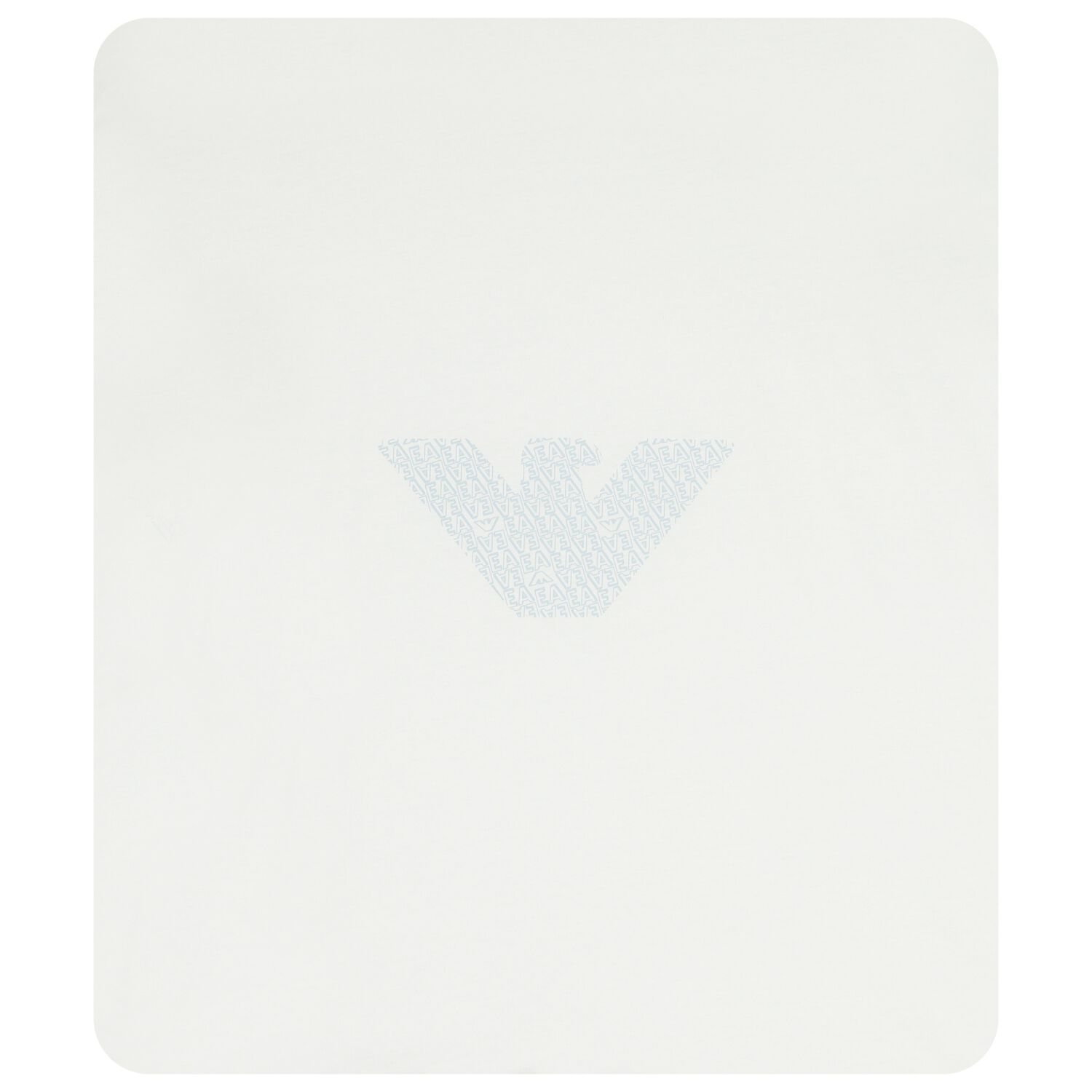 Baby Boys Ivory & Blue Logo Blanket, 6, hi-res