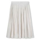 Girls Ivory Logo Skirt, 1, hi-res