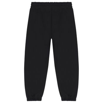 Black Logo Joggers