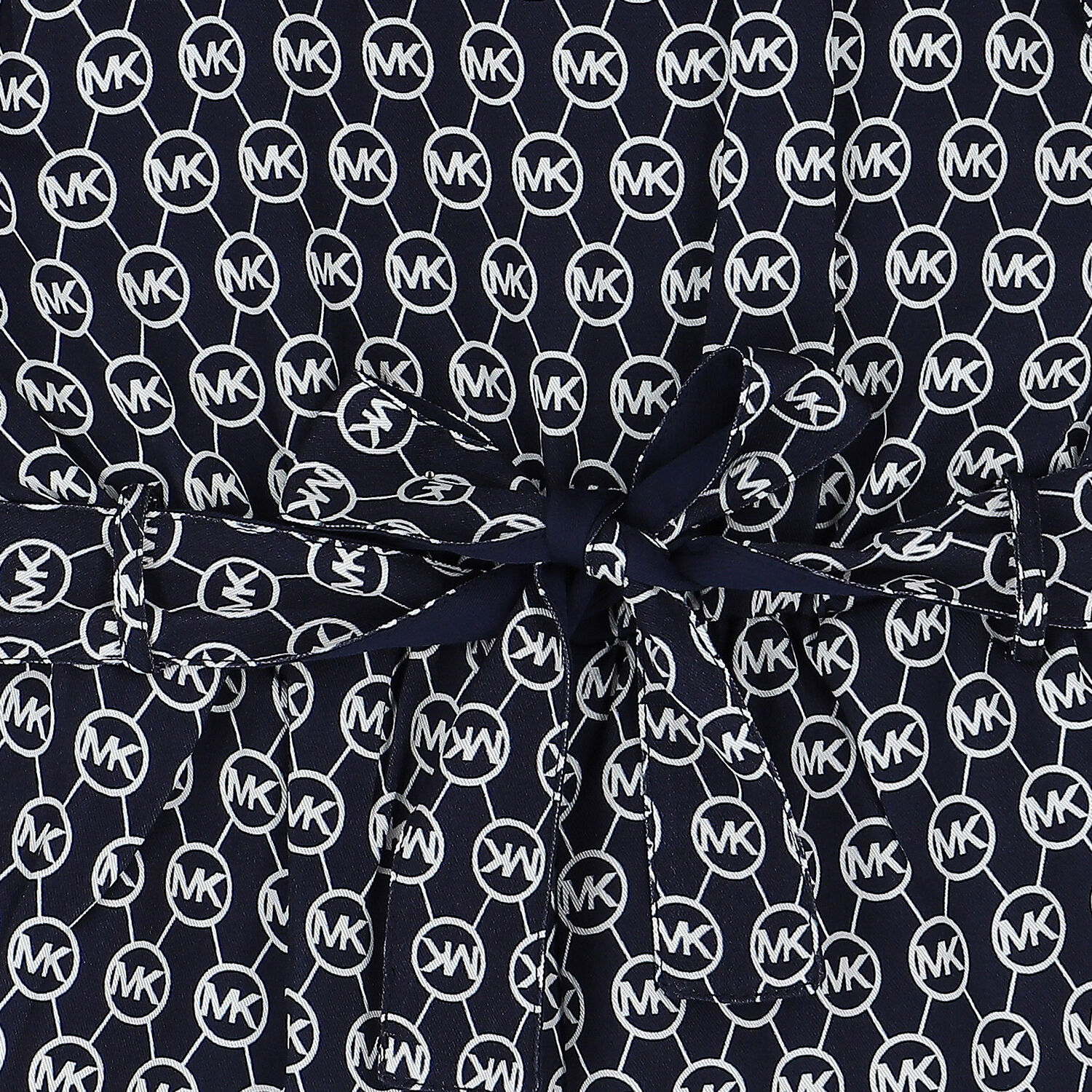 Girls Navy Logo Playsuit, 1, hi-res