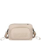 Beige Logo Red Panda Baby Changing Bag ( 38cm ), 3, hi-res