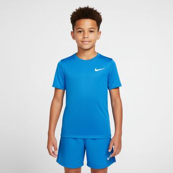 Boys Blue Logo Dri-FIT Shorts