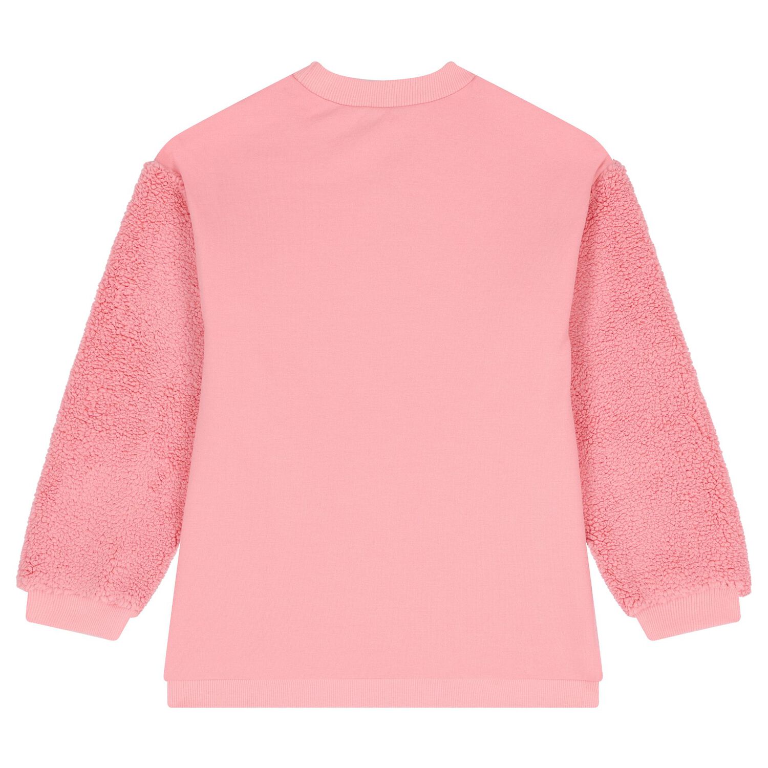 Girls Pink Floral & Fleece Leggings Set, 1, hi-res