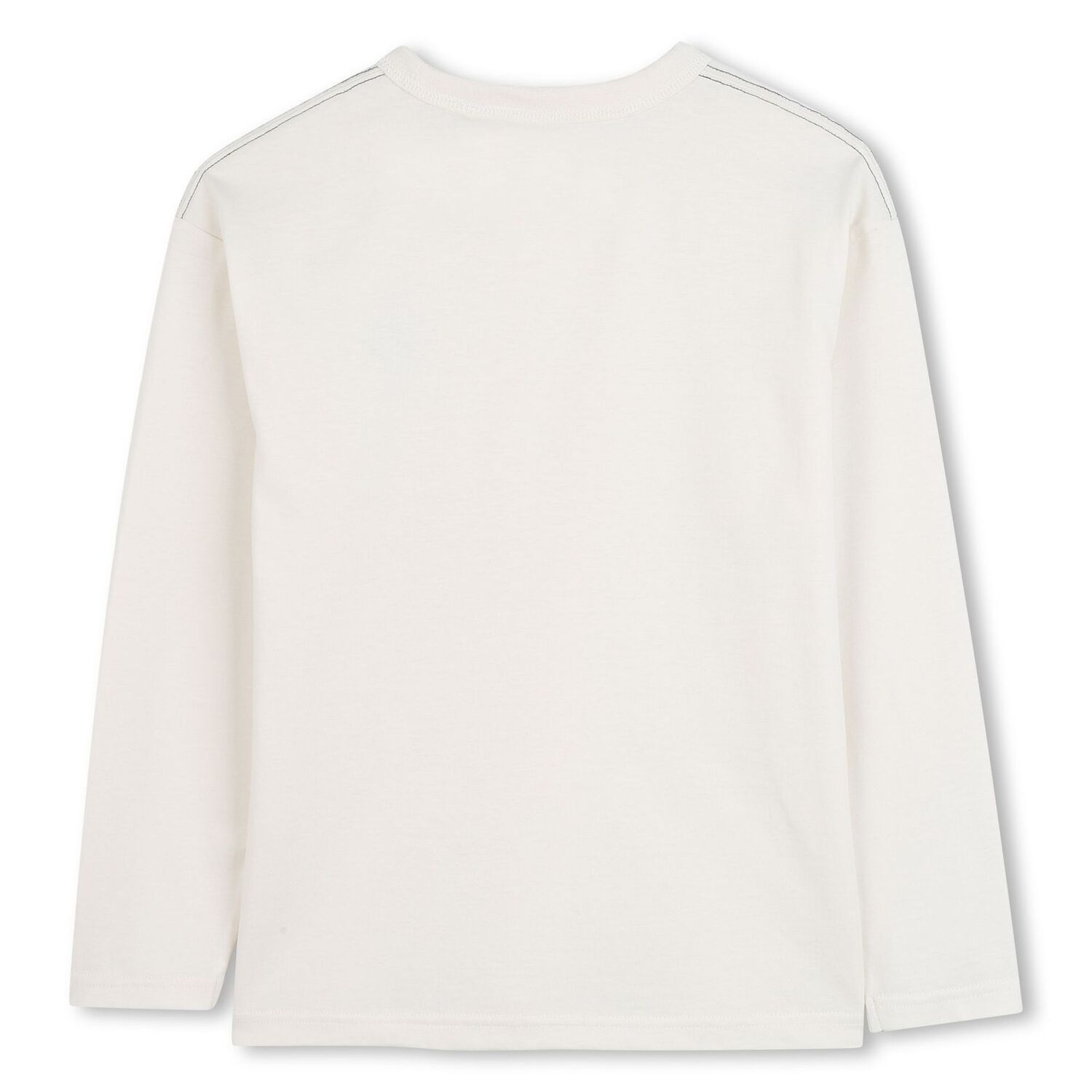 Boys Navy Blue & White Long Sleeve Top ( 2-Pack ), 1, hi-res image number null