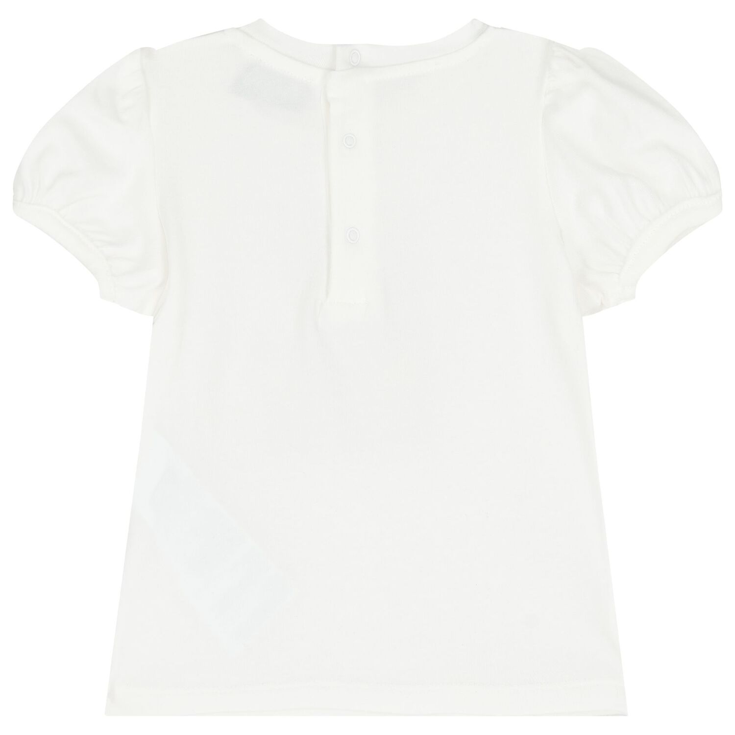 Younger Girls Ivory & Pink Teddy Bear Logo Shorts Set, 2, hi-res