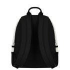 White & Black Logo Backpack, 1, hi-res