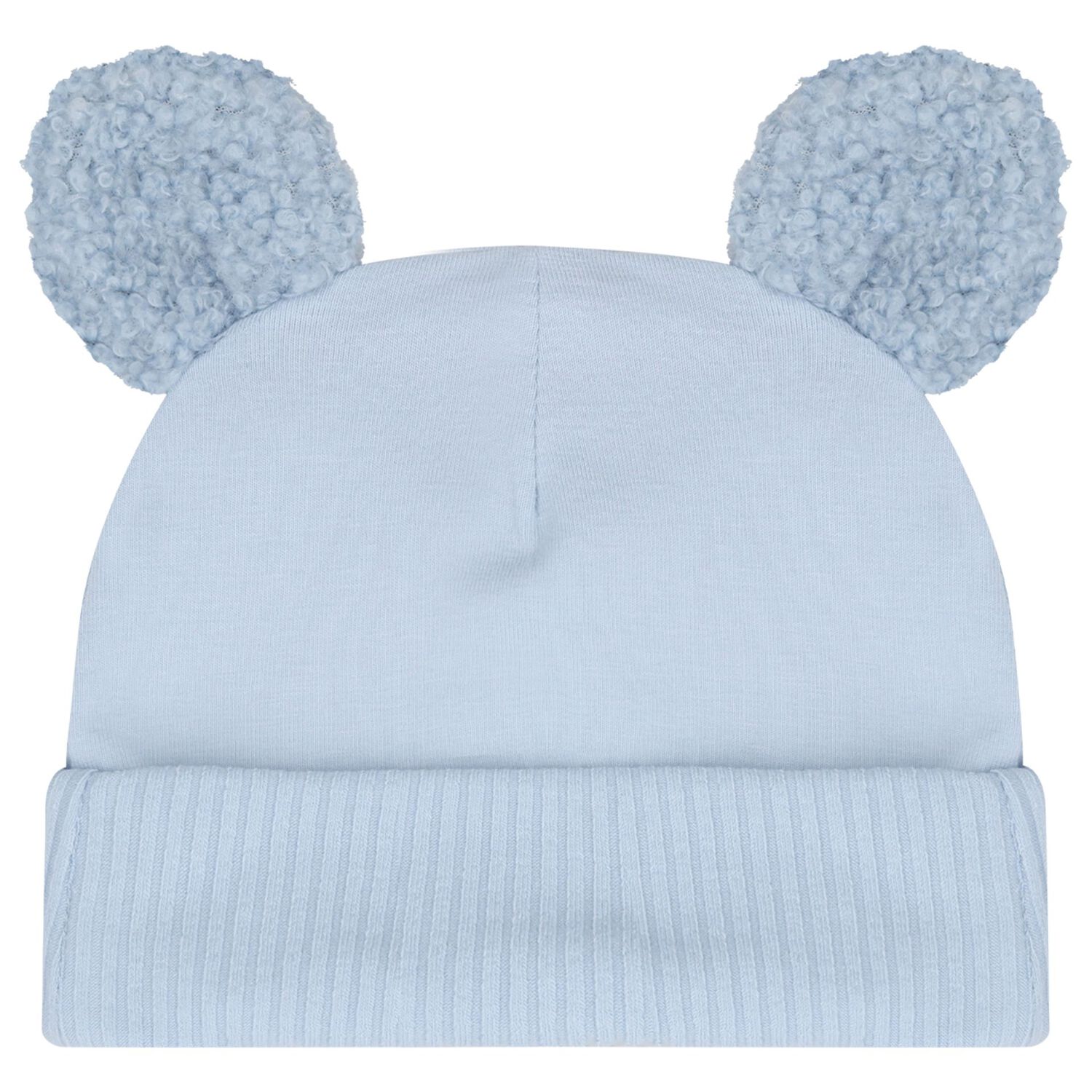 Baby Boys Blue & White Teddy Bear Gift Set, 3, hi-res