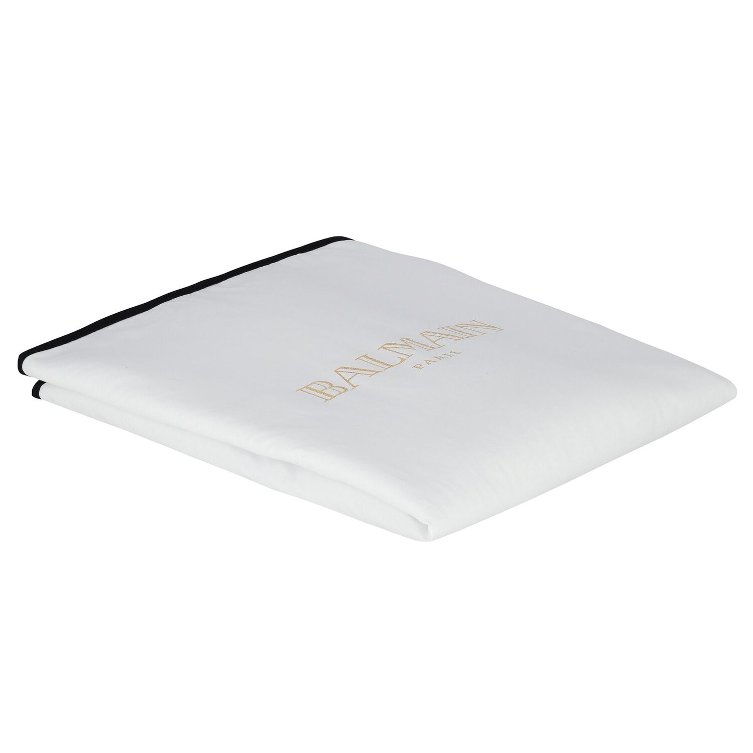 White & Silver Logo Blanket, 1, hi-res