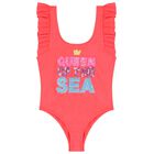 Girls Coral Sequins Swimsuit, 1, hi-res