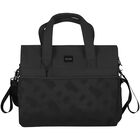 Black Logo Baby Changing Bag, 1, hi-res