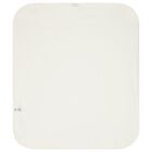 White & Gold Logo Baby Blanket, 1, hi-res