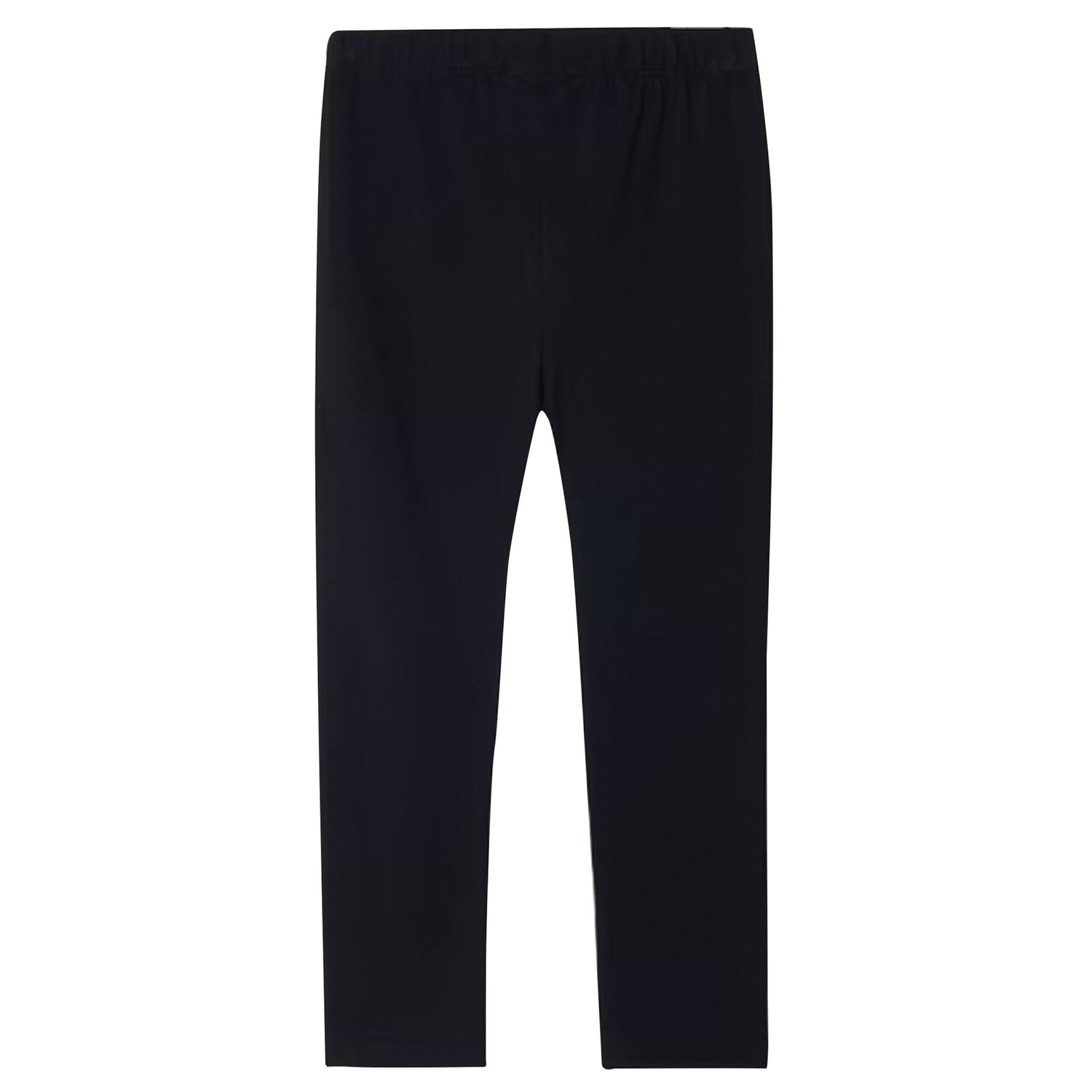 Girls Black Leggings, 2, hi-res