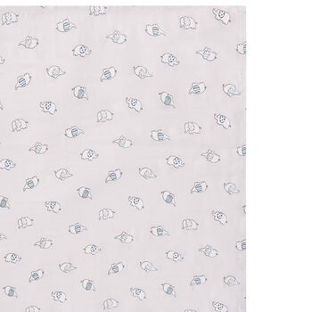 Beige Elephant Muslin Swaddles